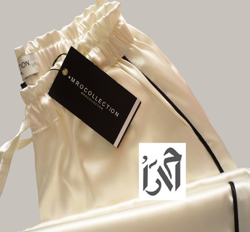 شلوار زنانه ساتن استخوانی کمر کش از بالا گشاد