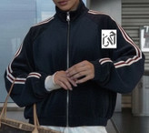 ست بامبر و شلوار زنانه مخمل سورمه ای